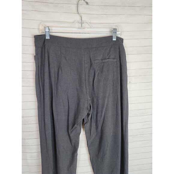 EILEEN FISHER GRAY TROUSER PANTS, SZ MEDIUM - Picture 11 of 16